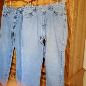 2 pairs for 8$ jeans 38 x 34